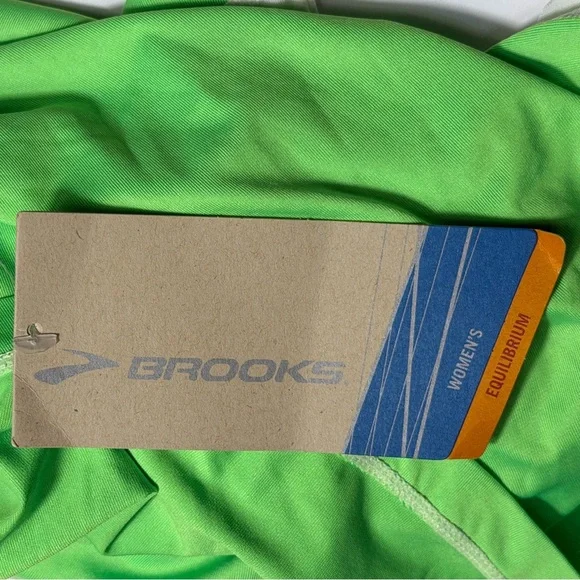 Brooks nightlife equilibrium High Visibility Running T-shirt women small - Picture 13 of 14